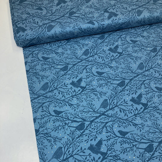 Art Gallery Fabrics 'Coyote Hill' Fine Cotton 'Flight of Shadows'
