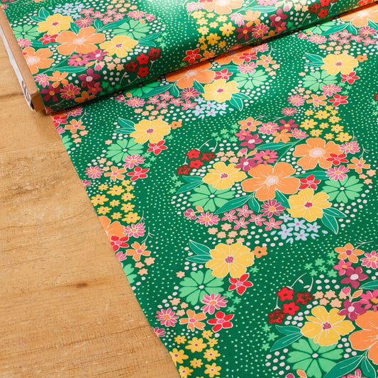 40cm Piece Art Gallery Fabrics Fine Cotton 'Garden Path'