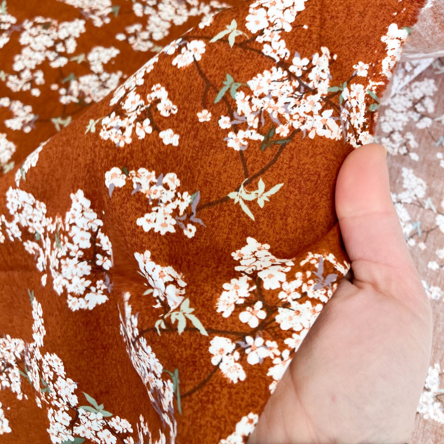 Art Gallery Fabrics 'Soar': Fine Cotton 'Skye Sakura Blossom'