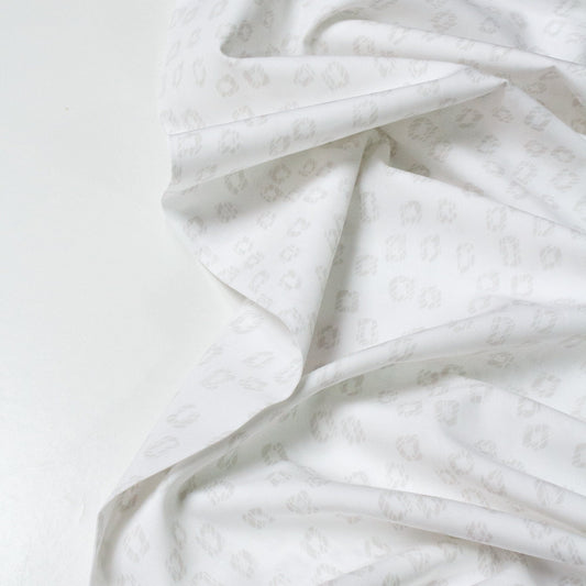 Art Gallery Fabrics - Fine Cotton - Duality Fusion 'Woodblock White'