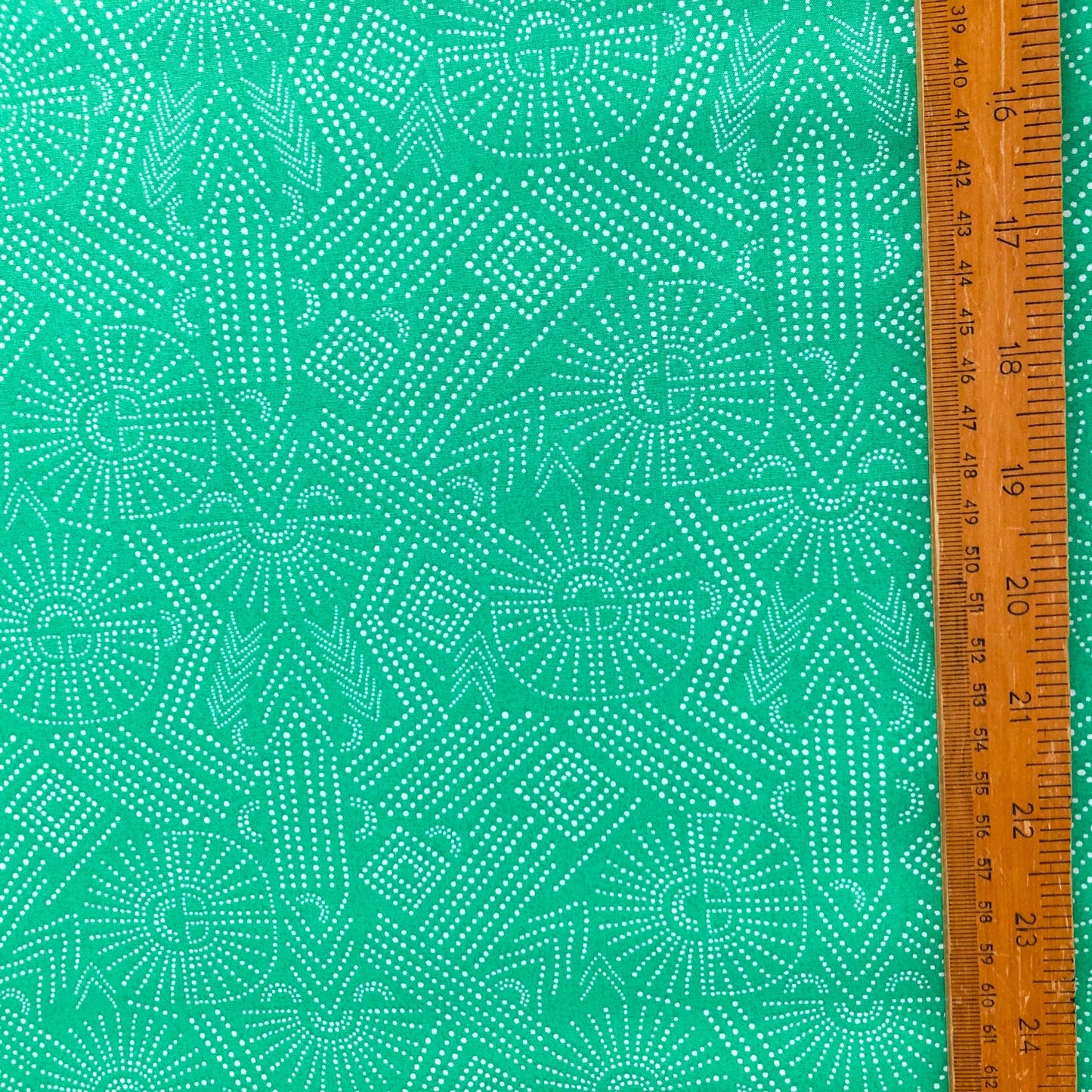 Art Gallery Fabrics 'Flight Path' Fine Cotton - 'Your Path' in Clover
