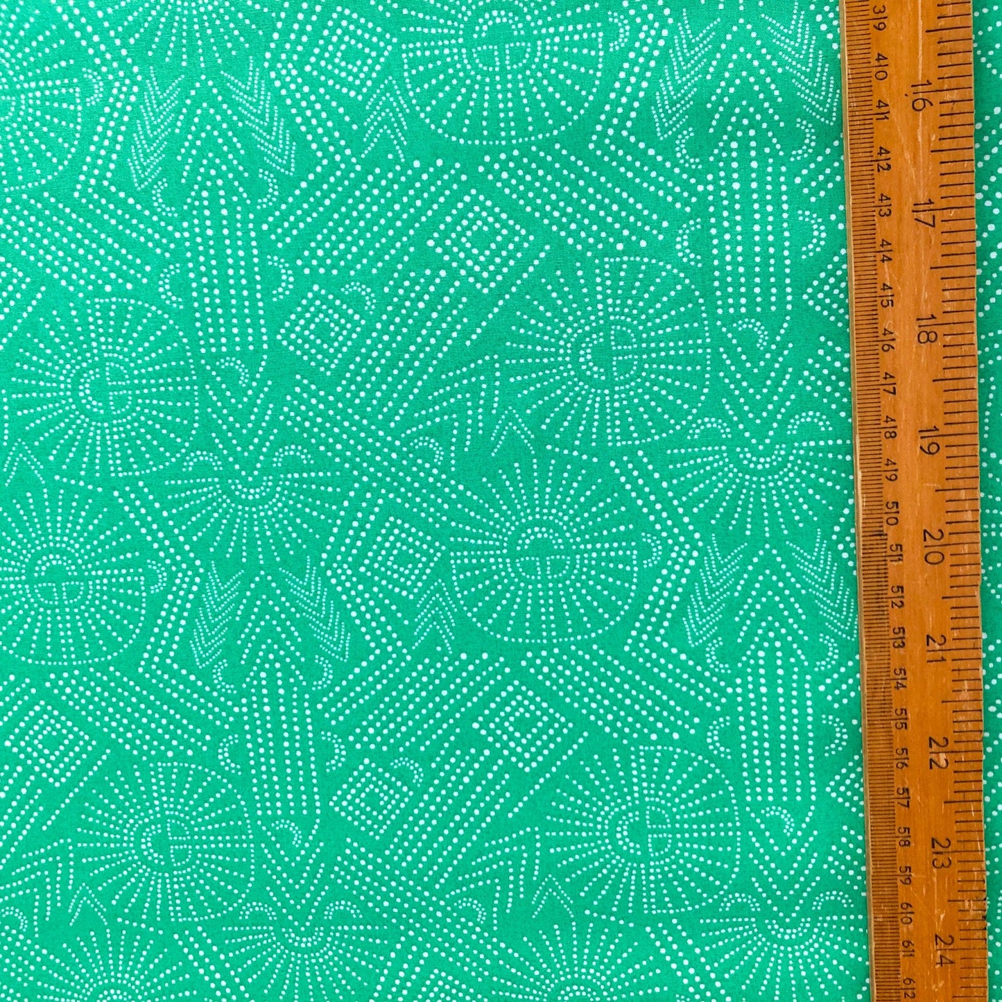 Art Gallery Fabrics 'Flight Path' Fine Cotton - 'Your Path' in Clover