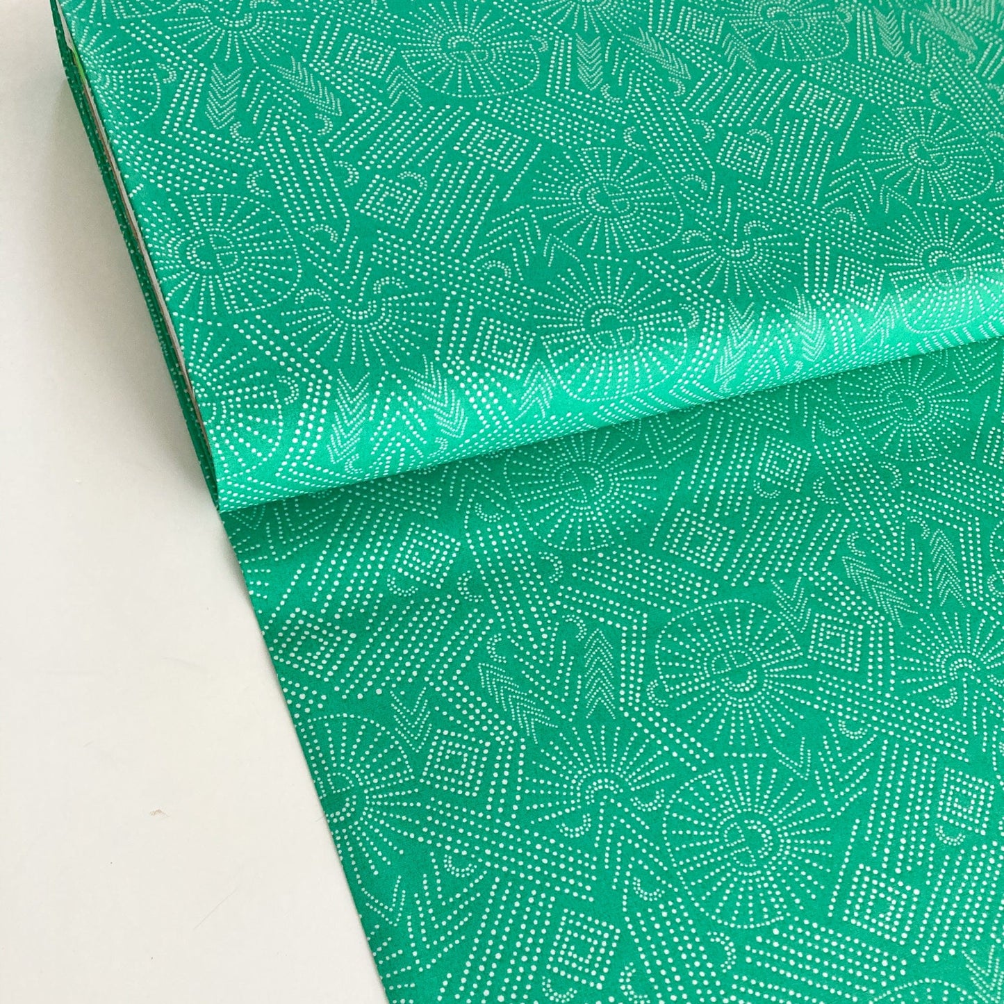 Art Gallery Fabrics 'Flight Path' Fine Cotton - 'Your Path' in Clover