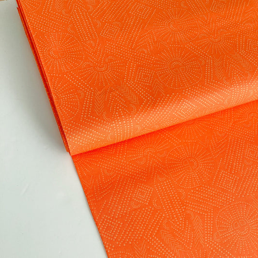 Art Gallery Fabrics 'Flight Path' Fine Cotton - 'Your Path' in Coral