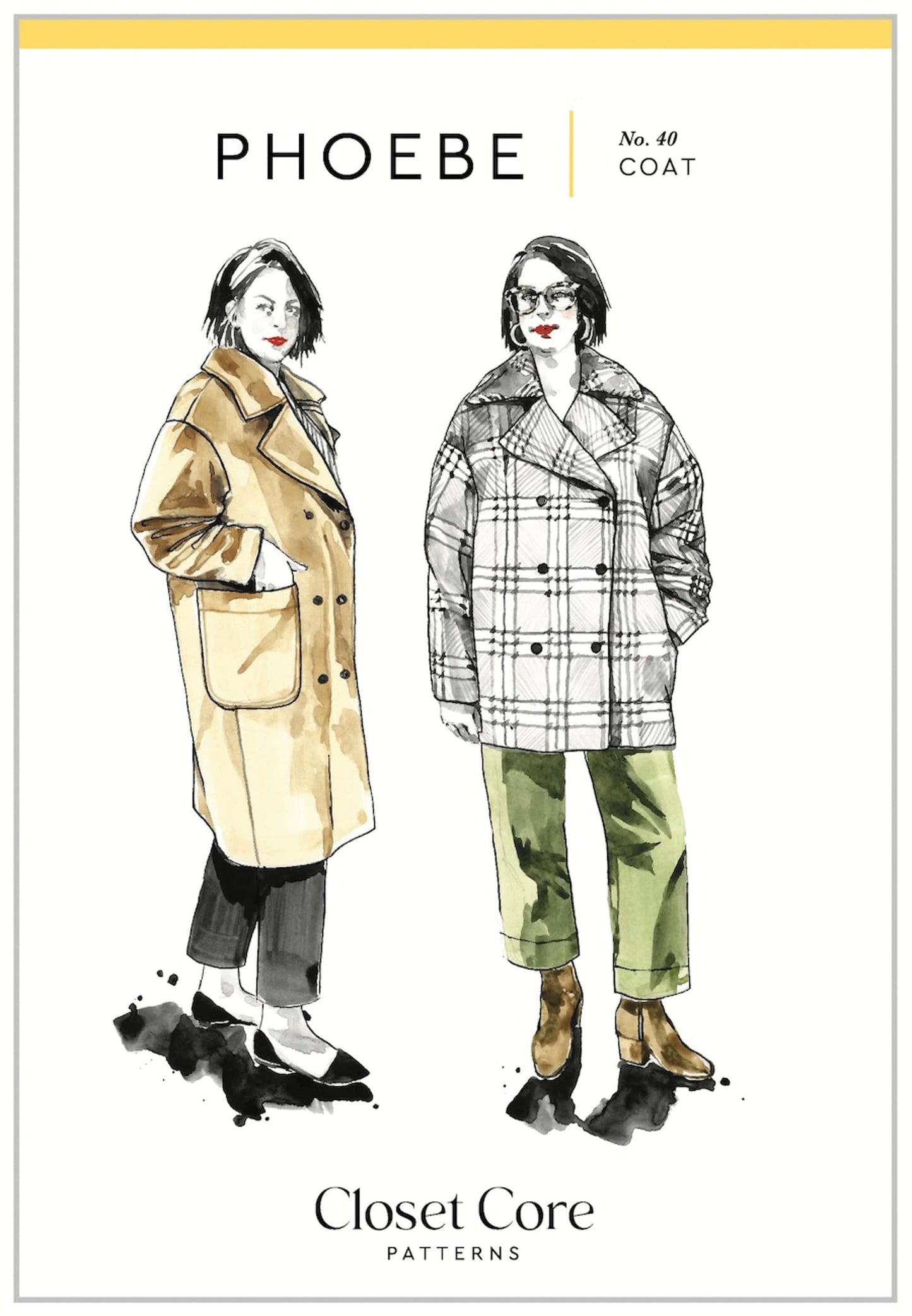 Closet Core Patterns: Phoebe Coat