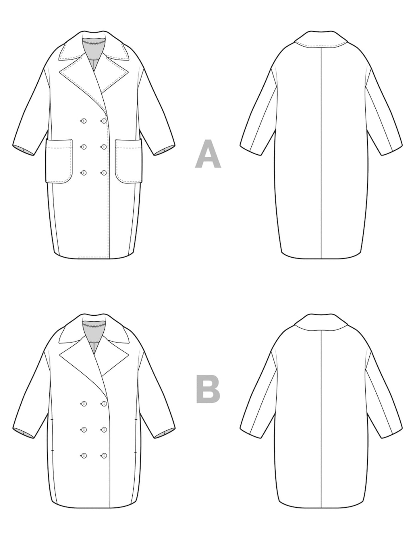 Closet Core Patterns: Phoebe Coat