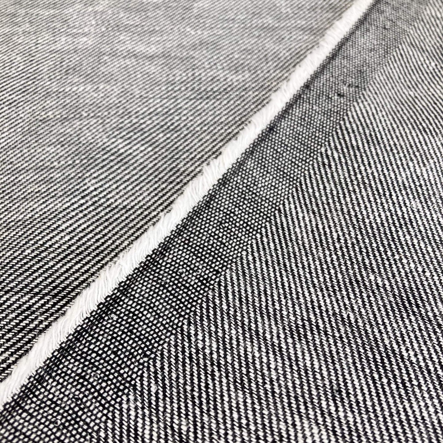 Cotton, Linen and Rayon Mix Twill