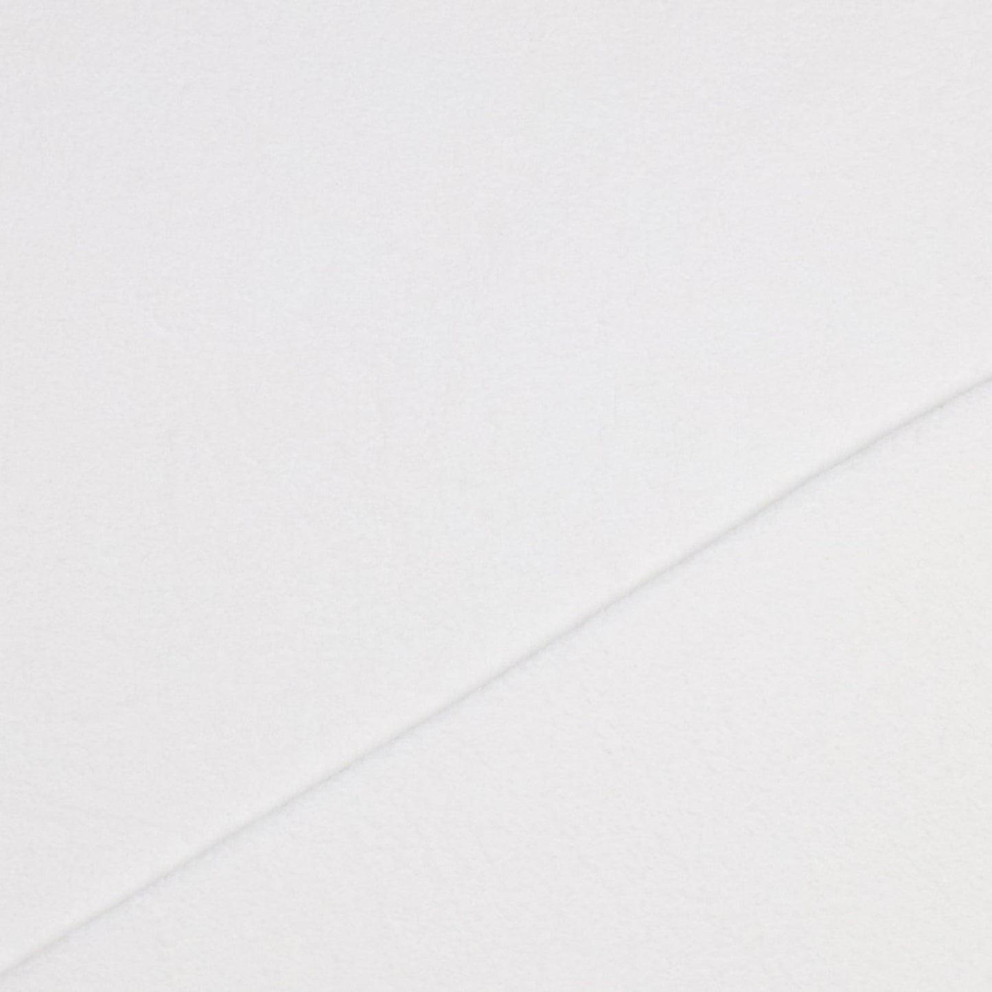 Cotton Sherpa Knit in White