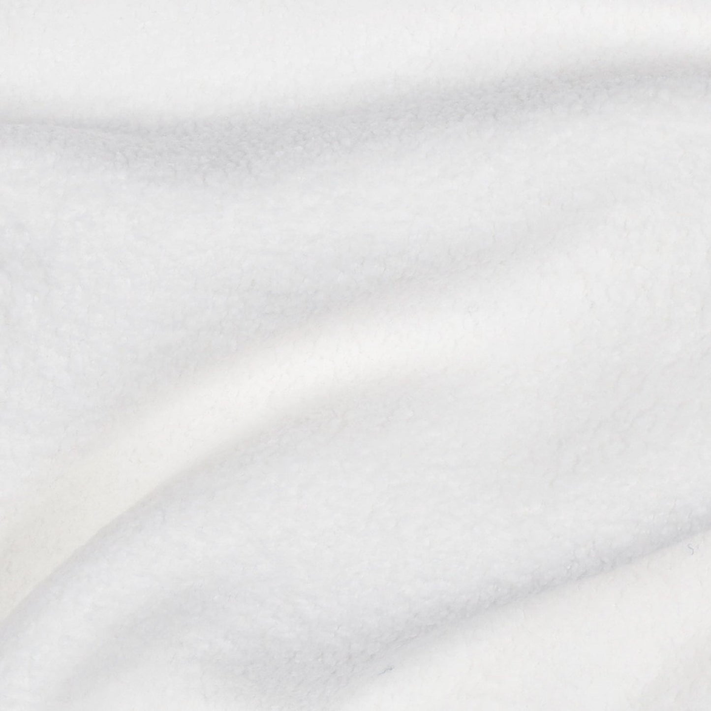 Cotton Sherpa Knit in White