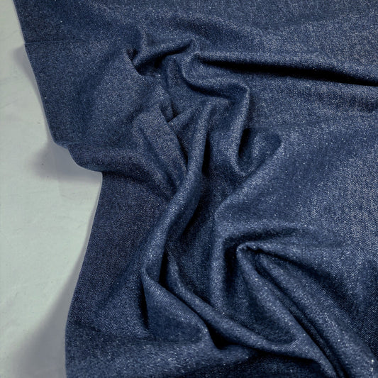 7oz Cotton Denim in Dark Indigo