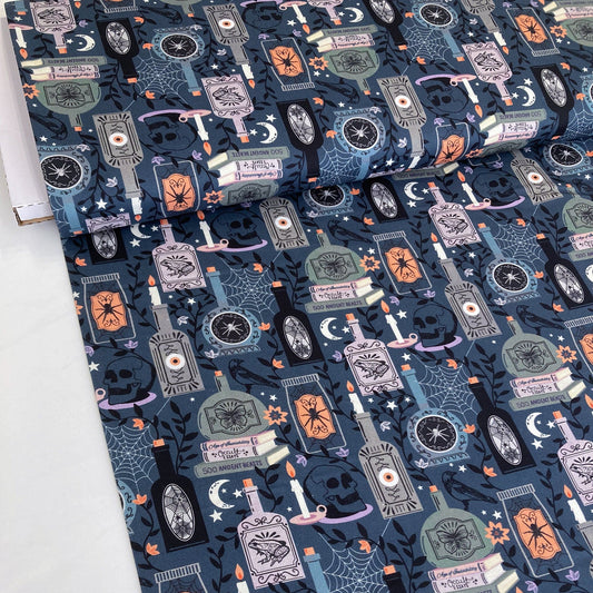 Dashwood Studio Quilting Cotton 'Spellbound' Potions