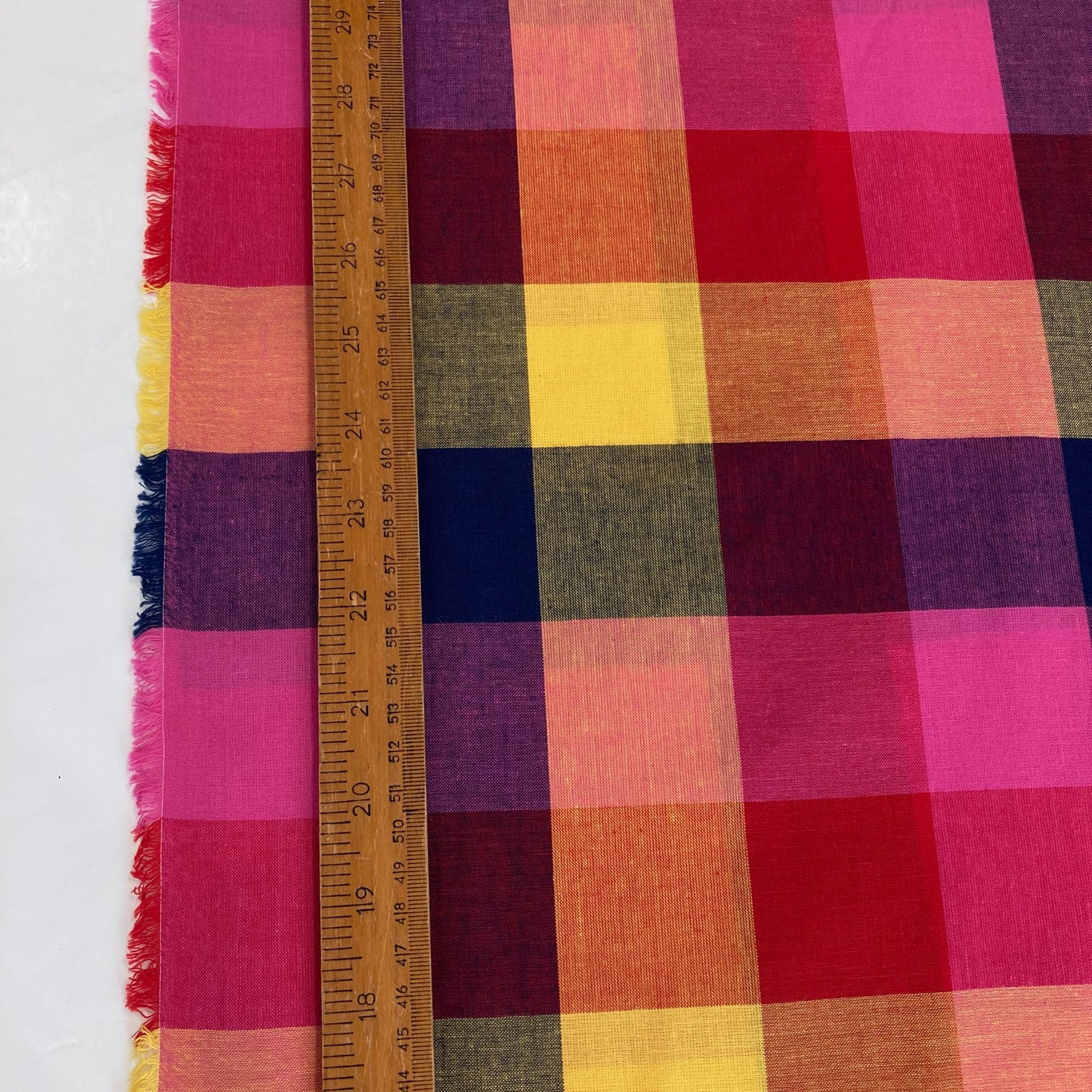 Deadstock 'Jaipur Plaid'