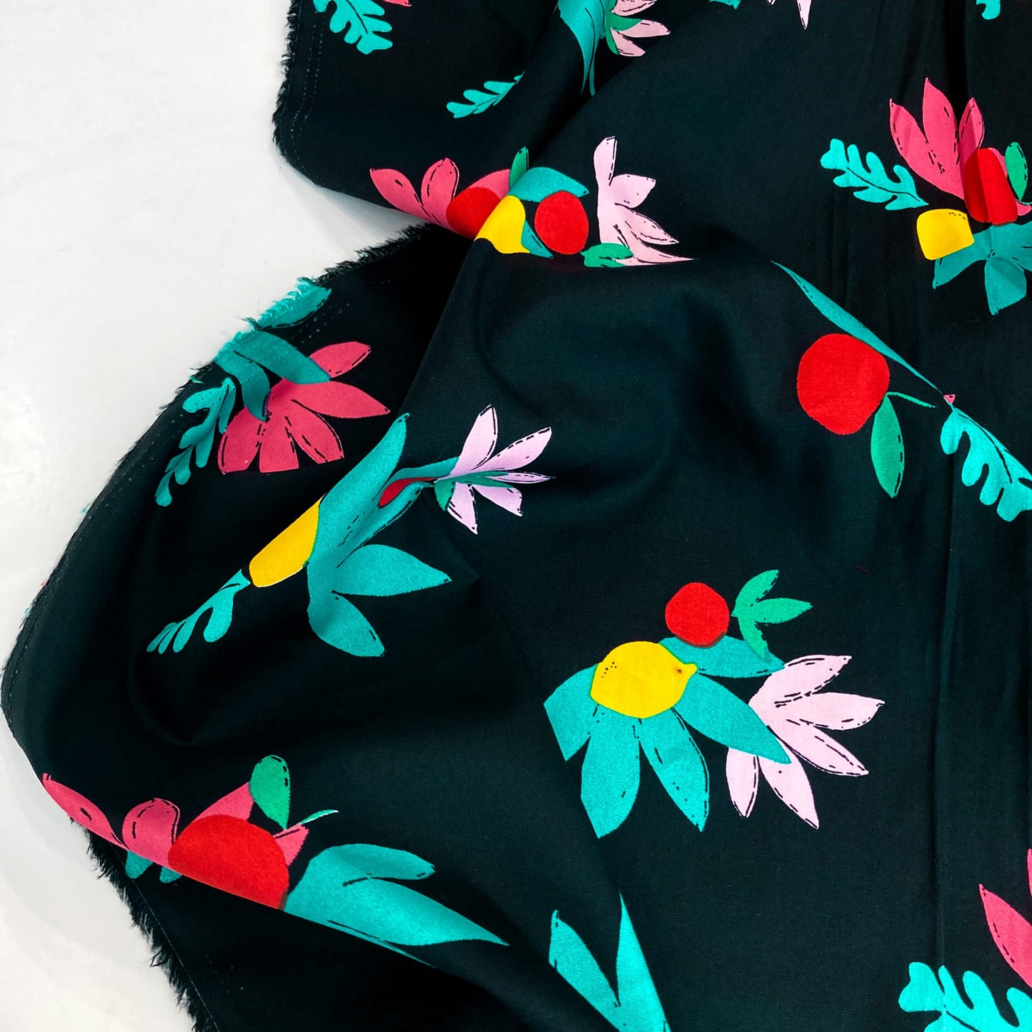 Deadstock Cotton Poplin 'Summer Fruit'