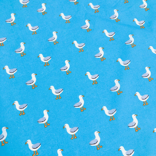Deadstock: Ex-Joann Quilting Cotton 'Seagulls'
