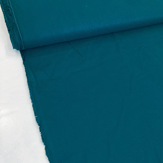 Deadstock Viscose Twill 'Atlantic Teal'