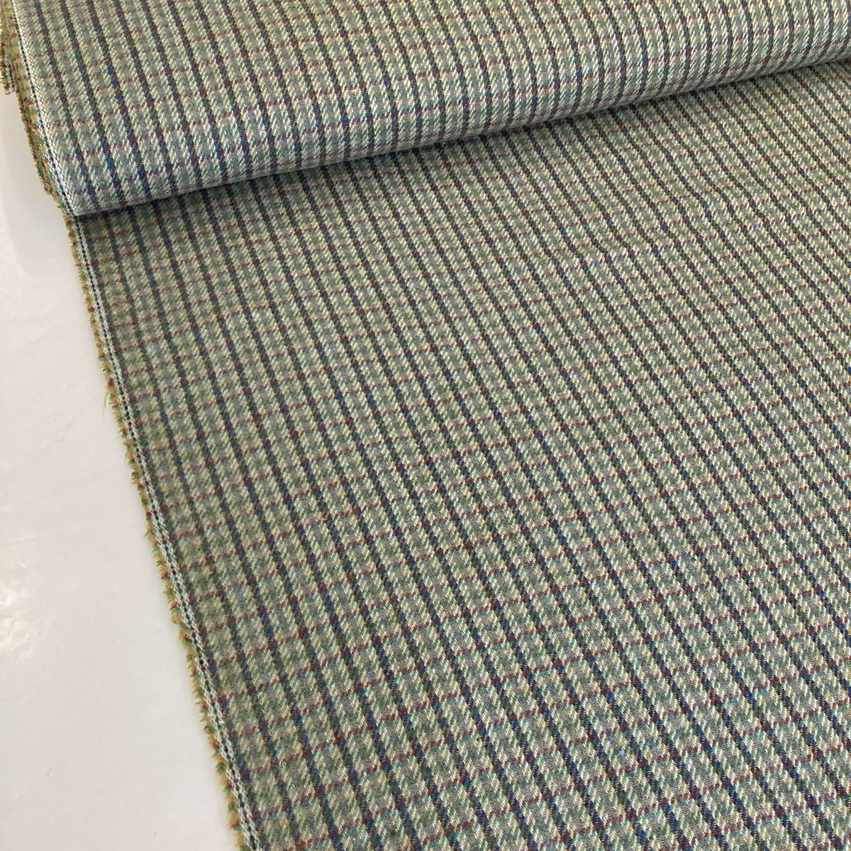 Deadstock: Wool Tweed in Olive
