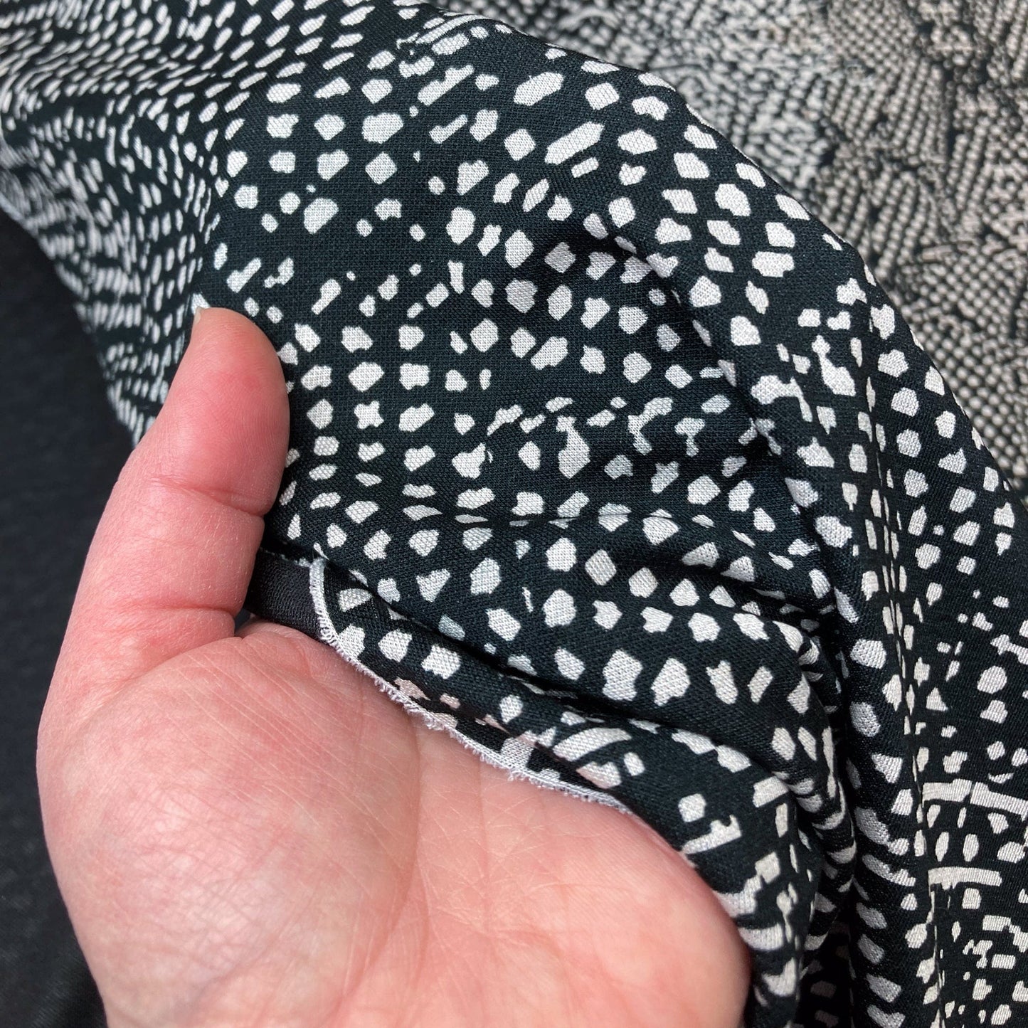 Designer Deadstock: Viscose Mix Jersey 'Snakeskin'