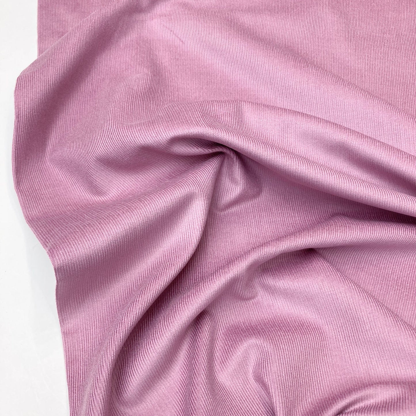 Cotton Needlecord in Lavender Pink
