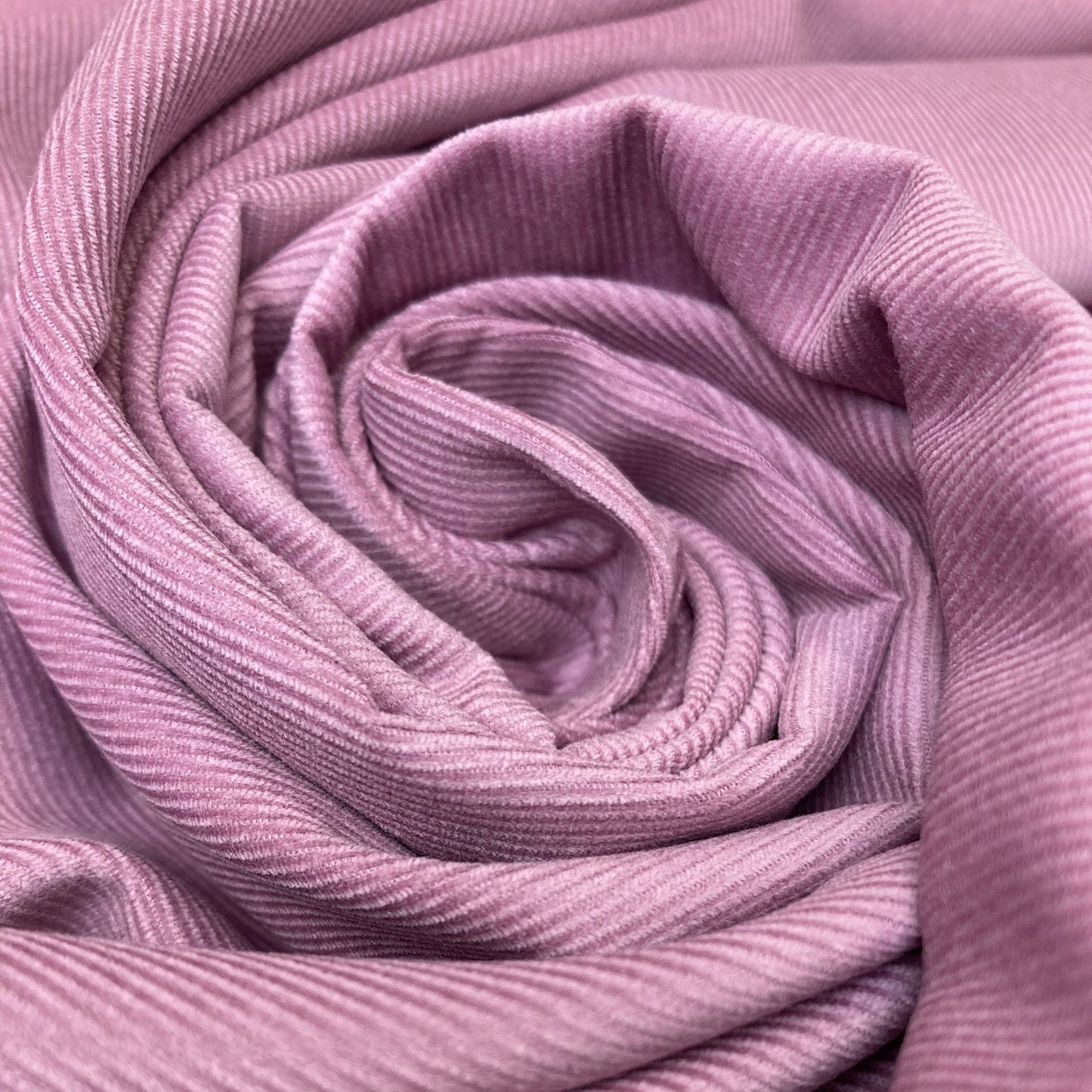 Cotton Needlecord in Lavender Pink