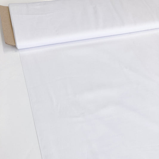 Organic Cotton Lawn in White