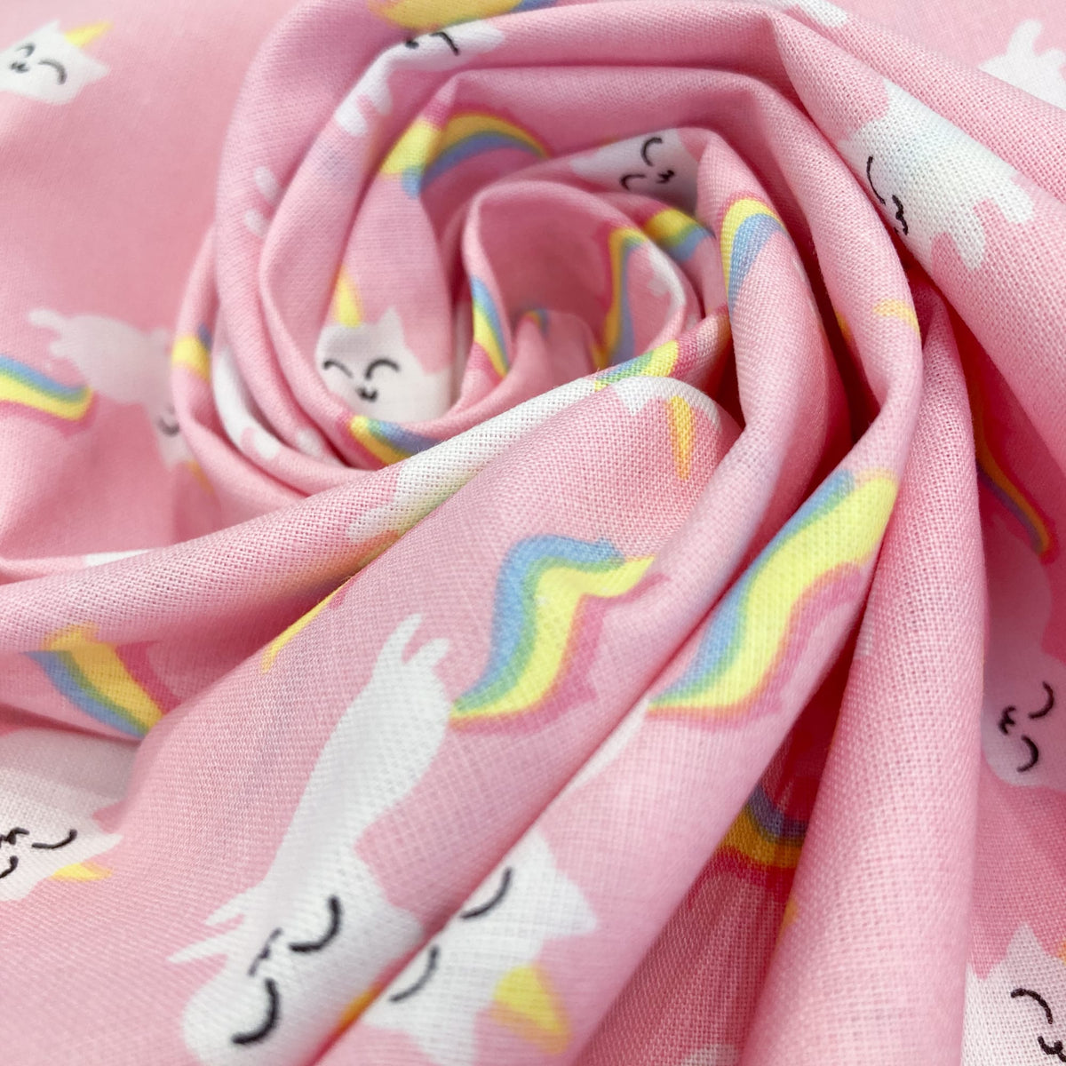 Deadstock: Ex-Joann Quilting Cotton 'Kittycorns'