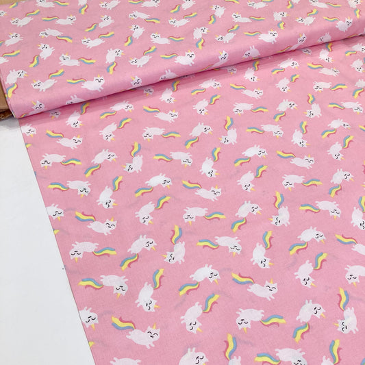 Deadstock: Ex-Joann Quilting Cotton 'Kittycorns'