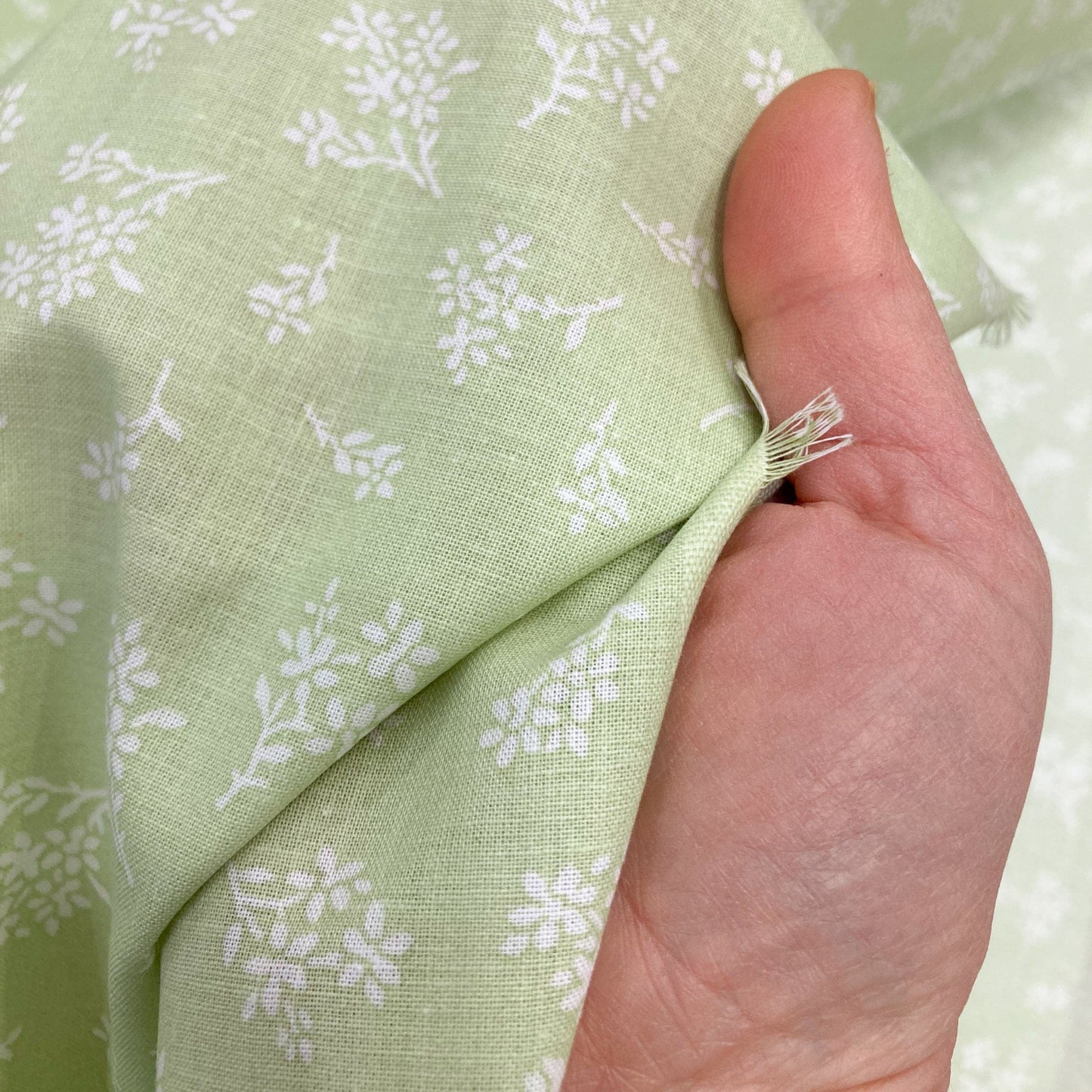 Deadstock: Ex-Joann Quilting Cotton 'Apple Sprigs'