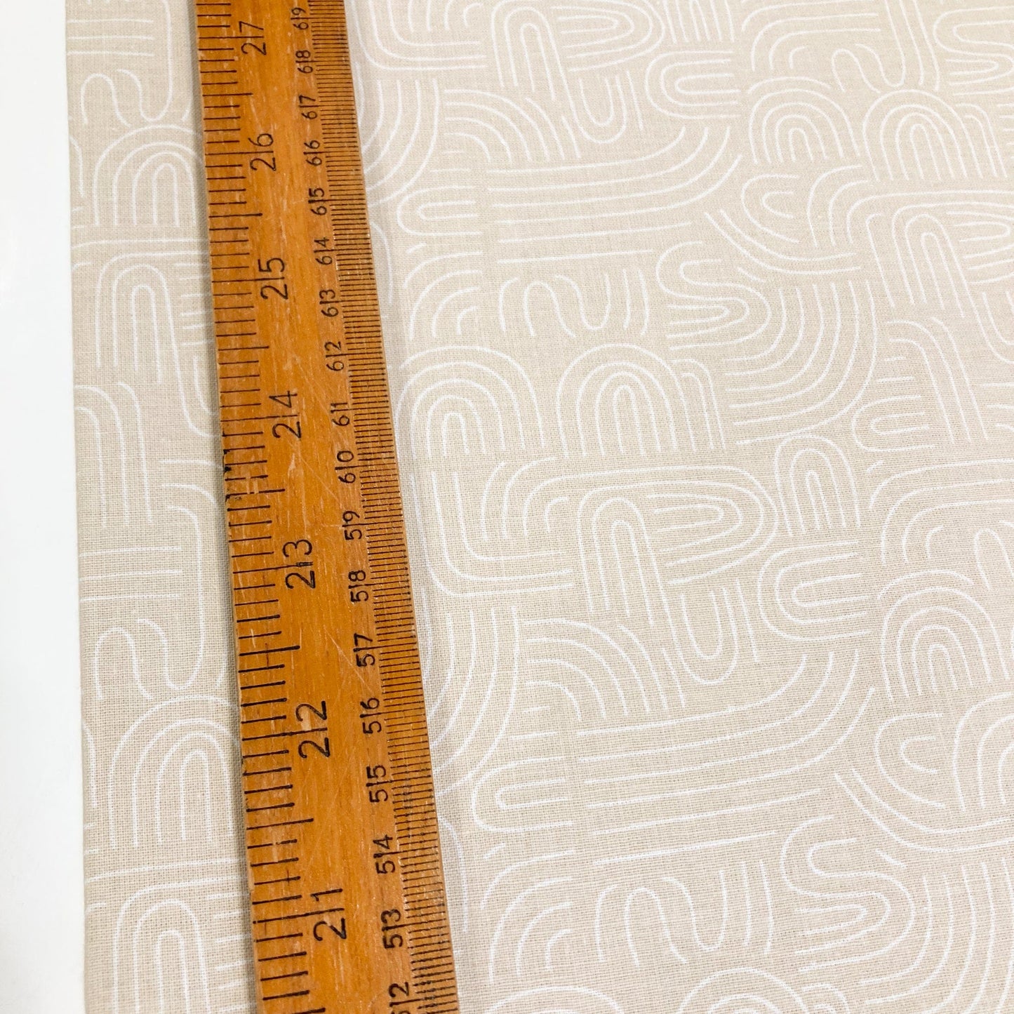 Deadstock: Ex-Joann Quilting Cotton 'Doodles' in Sand