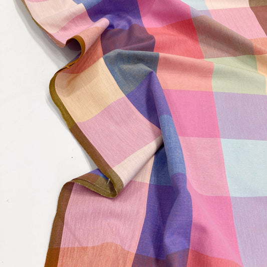 Fableism 'Swedish Holiday' Woven Cotton 'Midsommar Check'