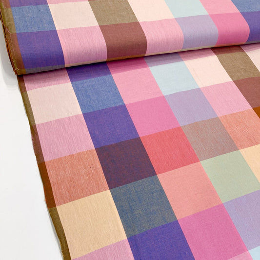 Fableism 'Swedish Holiday' Woven Cotton 'Midsommar Check'
