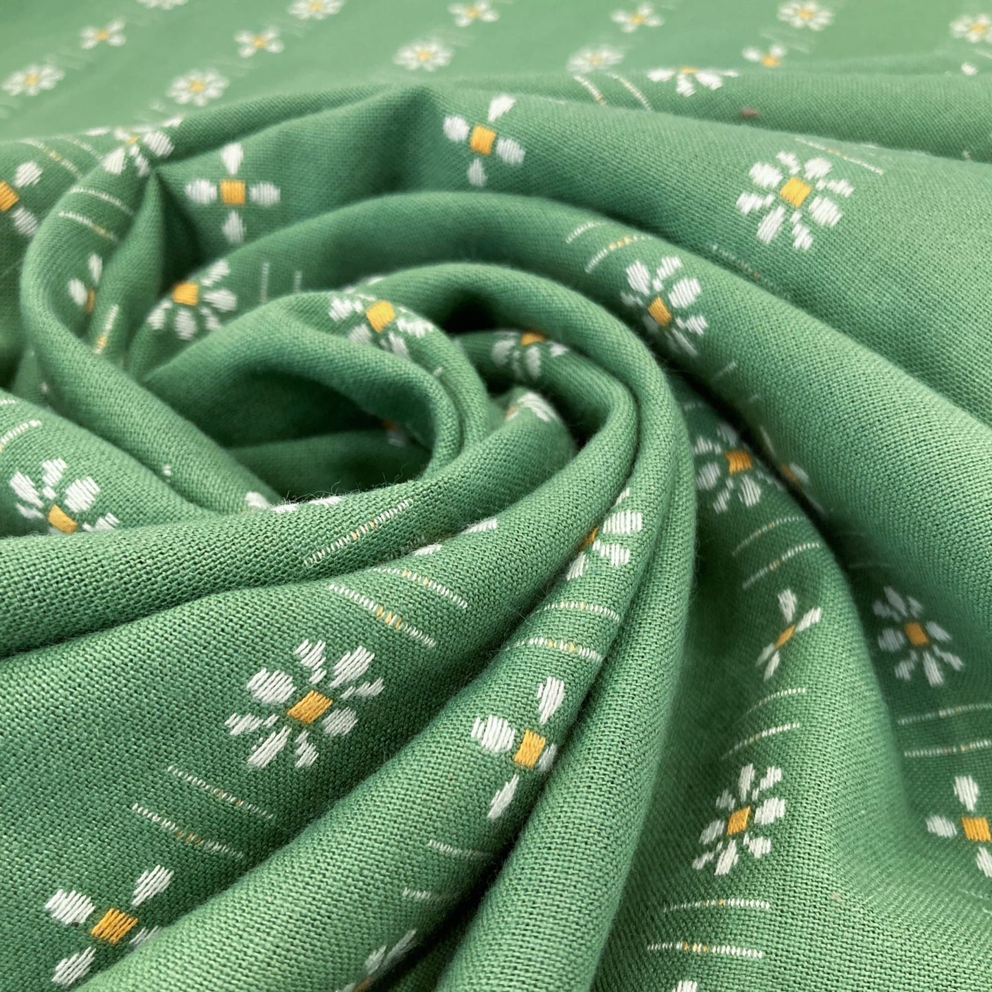 Fableism 'Forest Forage' Woven Cotton 'Seedling Daisy'