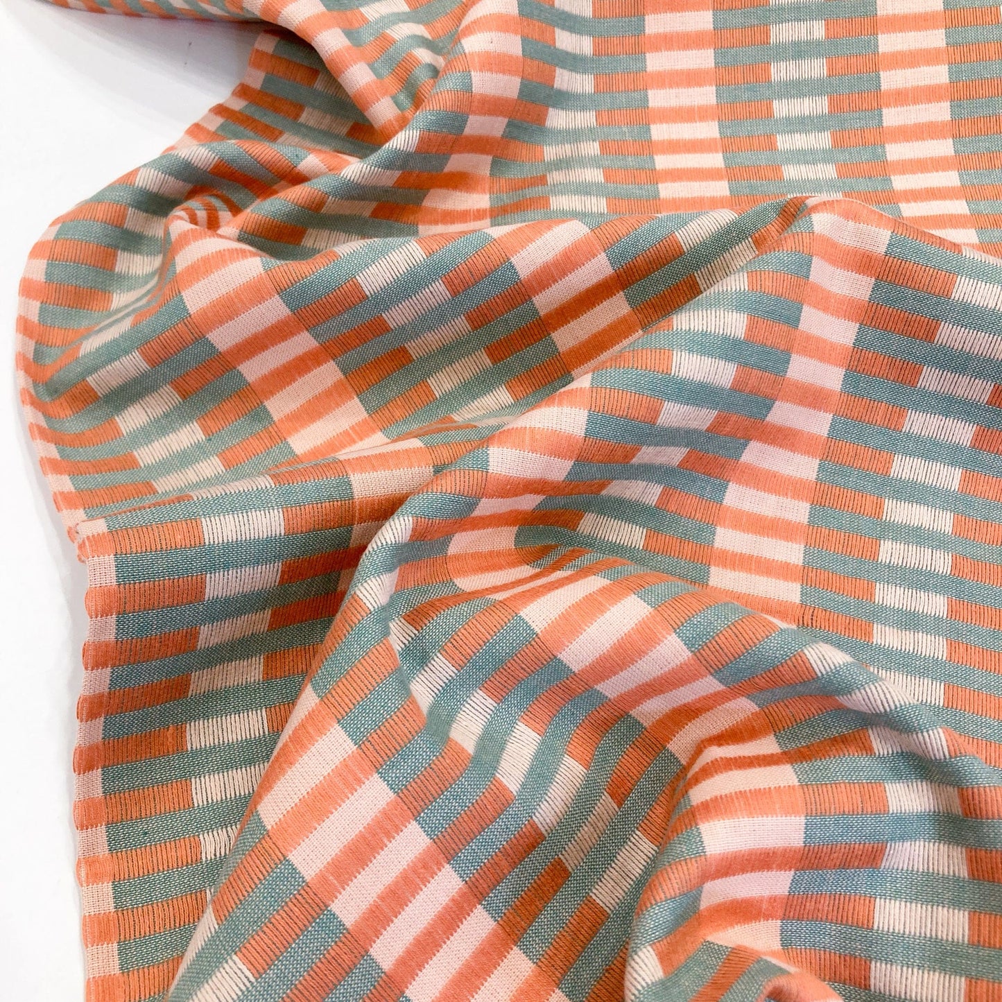 Fableism 'Lucky Loom' Woven Cotton 'Watermelon Interlock'