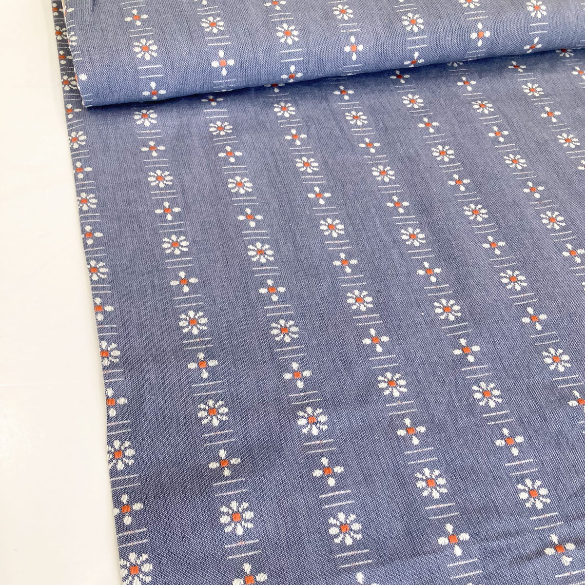 Fableism 'Forest Forage' Woven Cotton 'Concord Daisy'