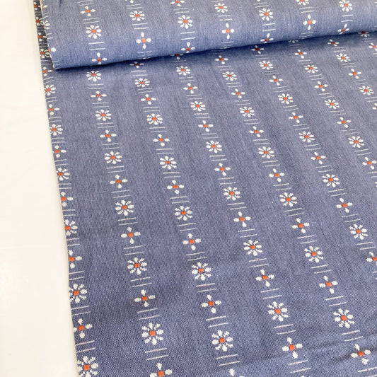 Fableism 'Forest Forage' Woven Cotton 'Concord Daisy'