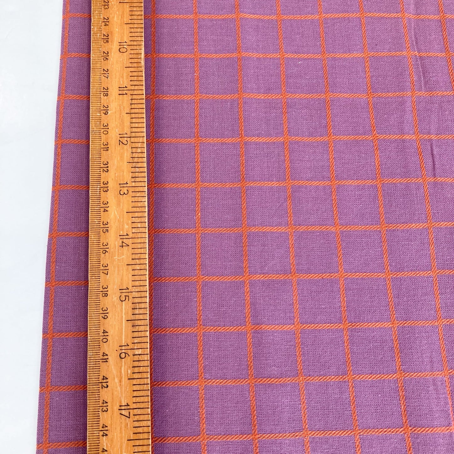 Fableism 'Fine & Dandy' Woven Cotton 'Plum Trellis'