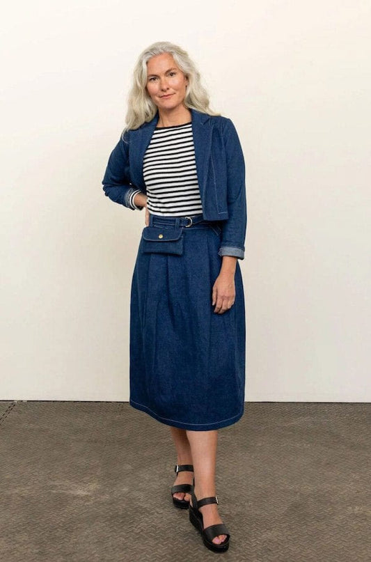 Friday Pattern Company: The Bernadette Skirt