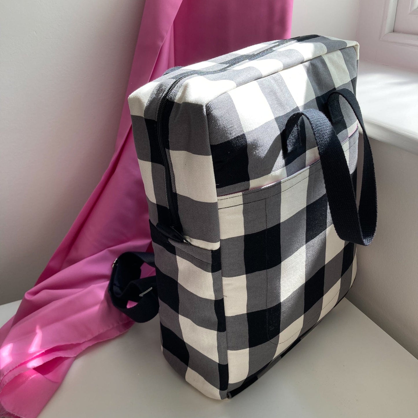 Materials Kit for Noodlehead 'Plaid of My Dreams' Making Backpack