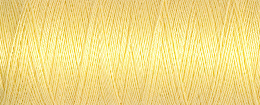 100m Reel Gütermann Recycled Sew-All Thread in Soft Yellow no.578