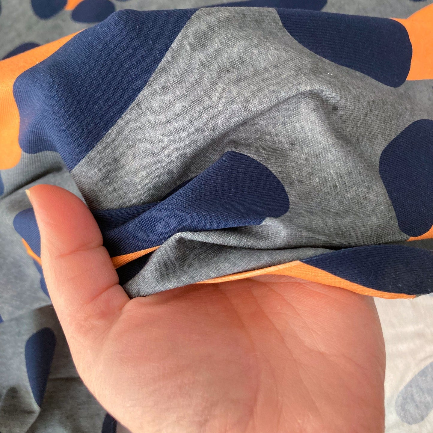 Hamburger Liebe for Albstoffe: Organic Cotton Jersey 'Safari XXL in Grey'