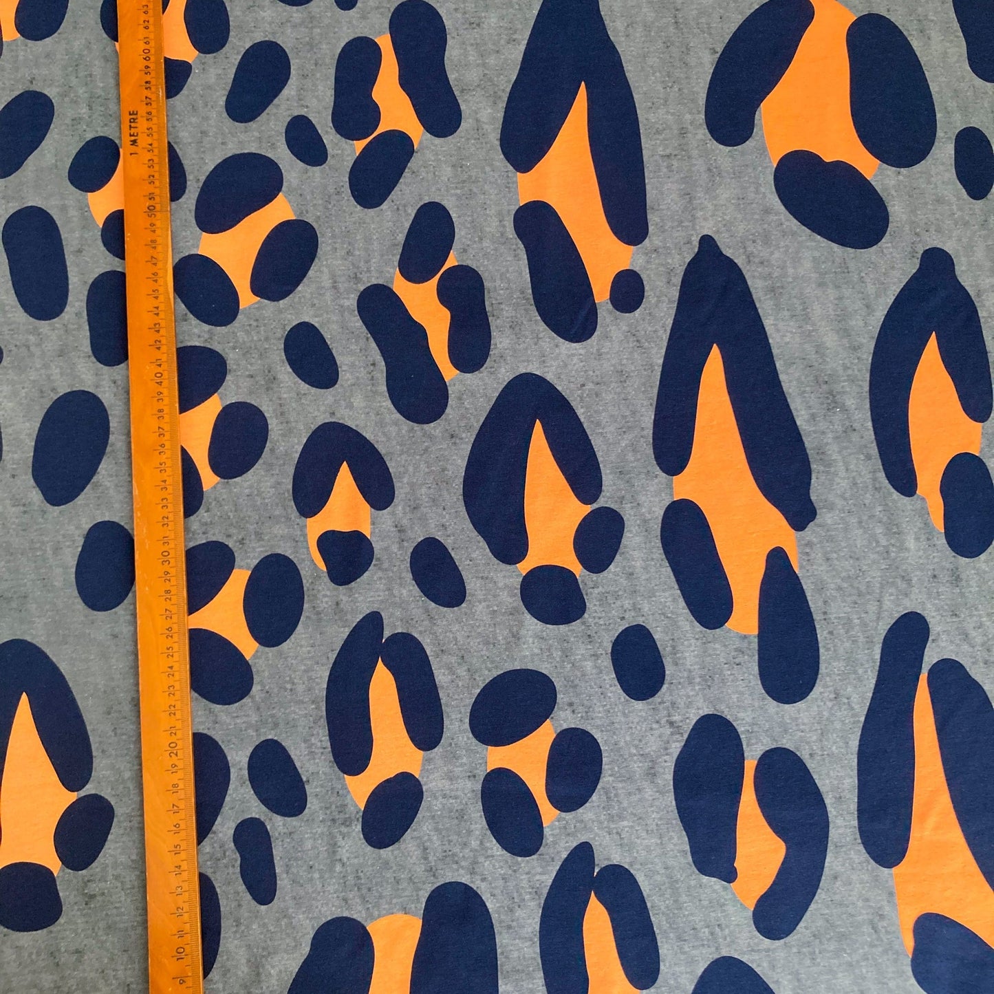 Hamburger Liebe for Albstoffe: Organic Cotton Jersey 'Safari XXL in Grey'