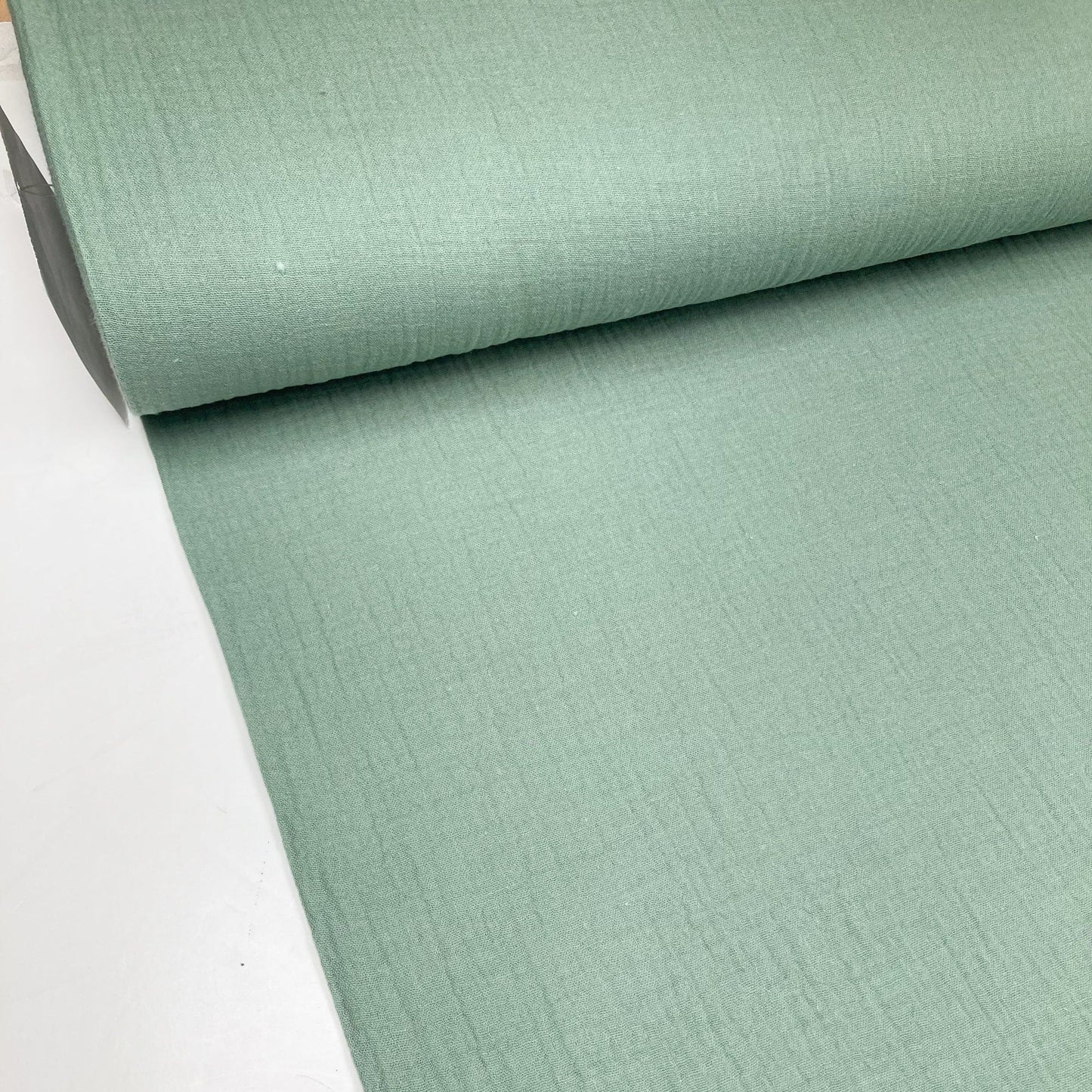 Cotton Double Gauze in Sage Green