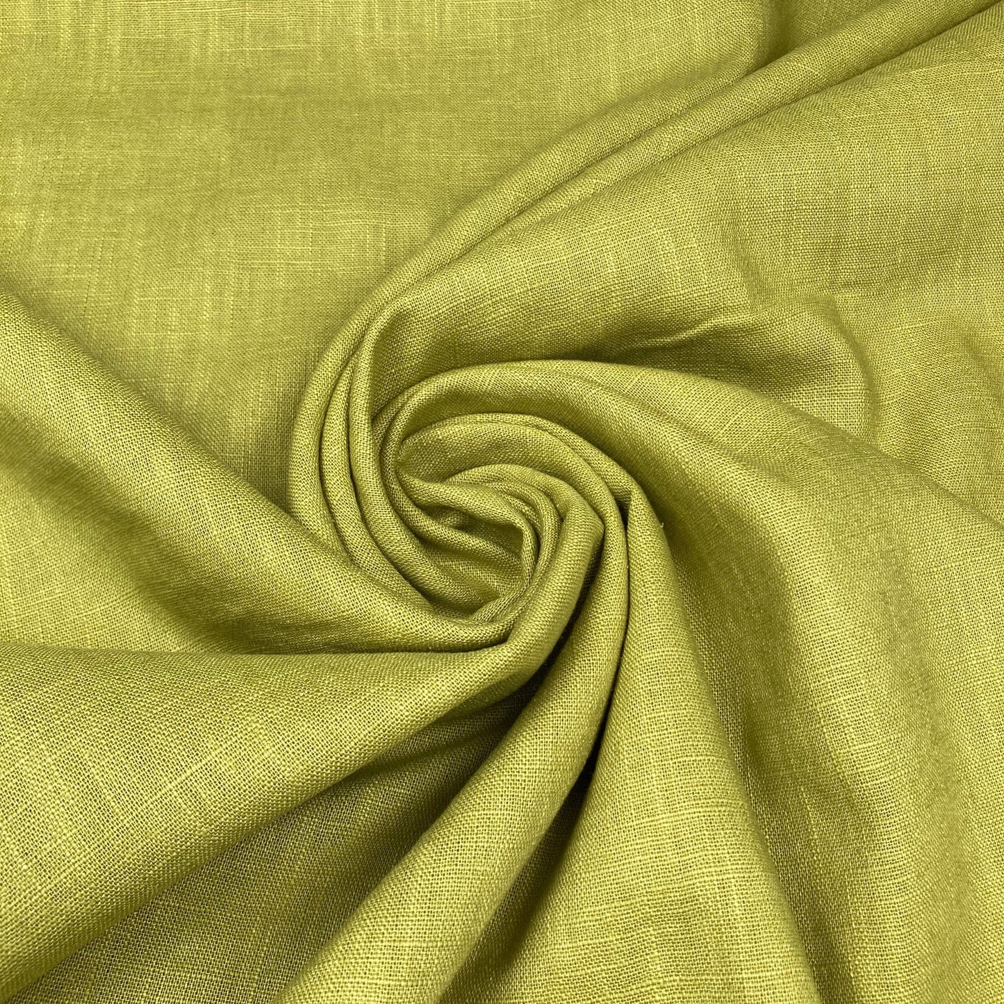 Washed Linen in Chartreuse