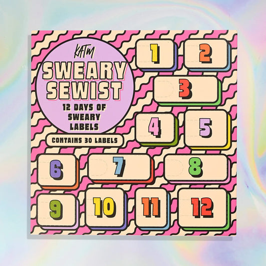 Kylie and the Machine 2026 Sweary Sewist 12 Days of Swearing Advent Calendar