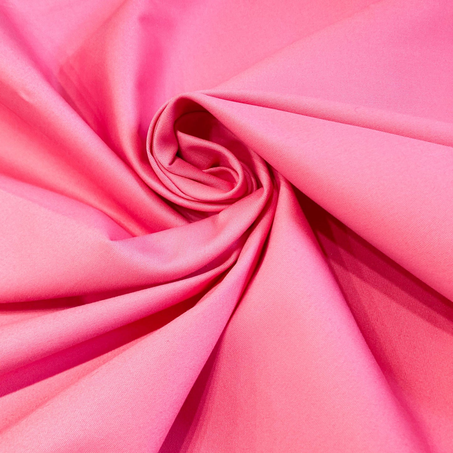 Stretch Denim in Bright Cerise Pink