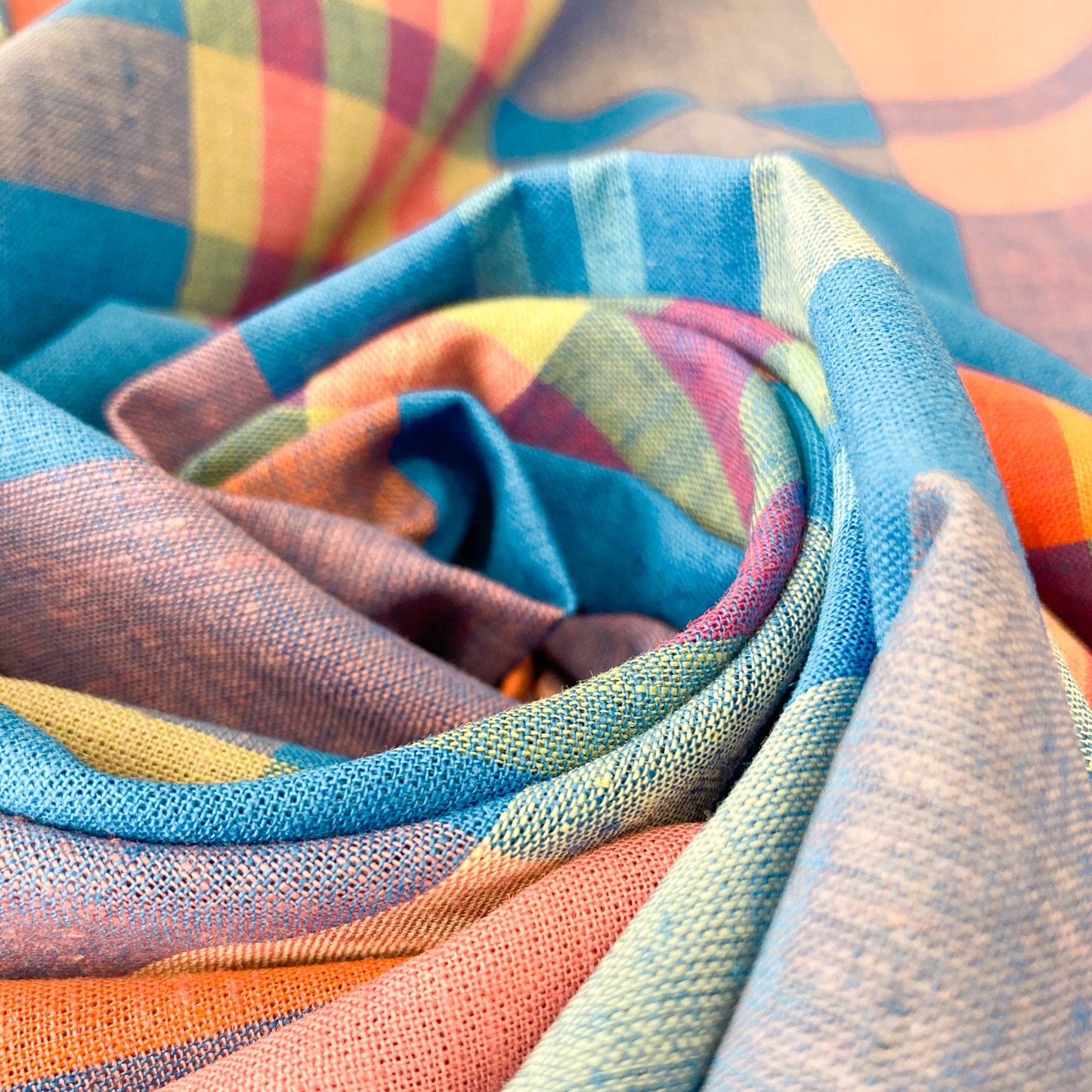 Merchant & Mills Luminaire Collection: 'Acrobat' Cotton Linen Mix