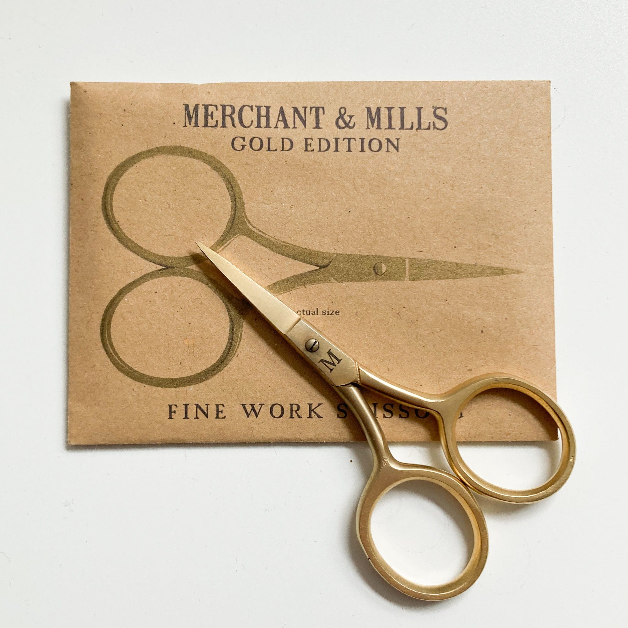 Merchant & Mills Fine Work Scissors - Gold Edition – Catkin & Scraps