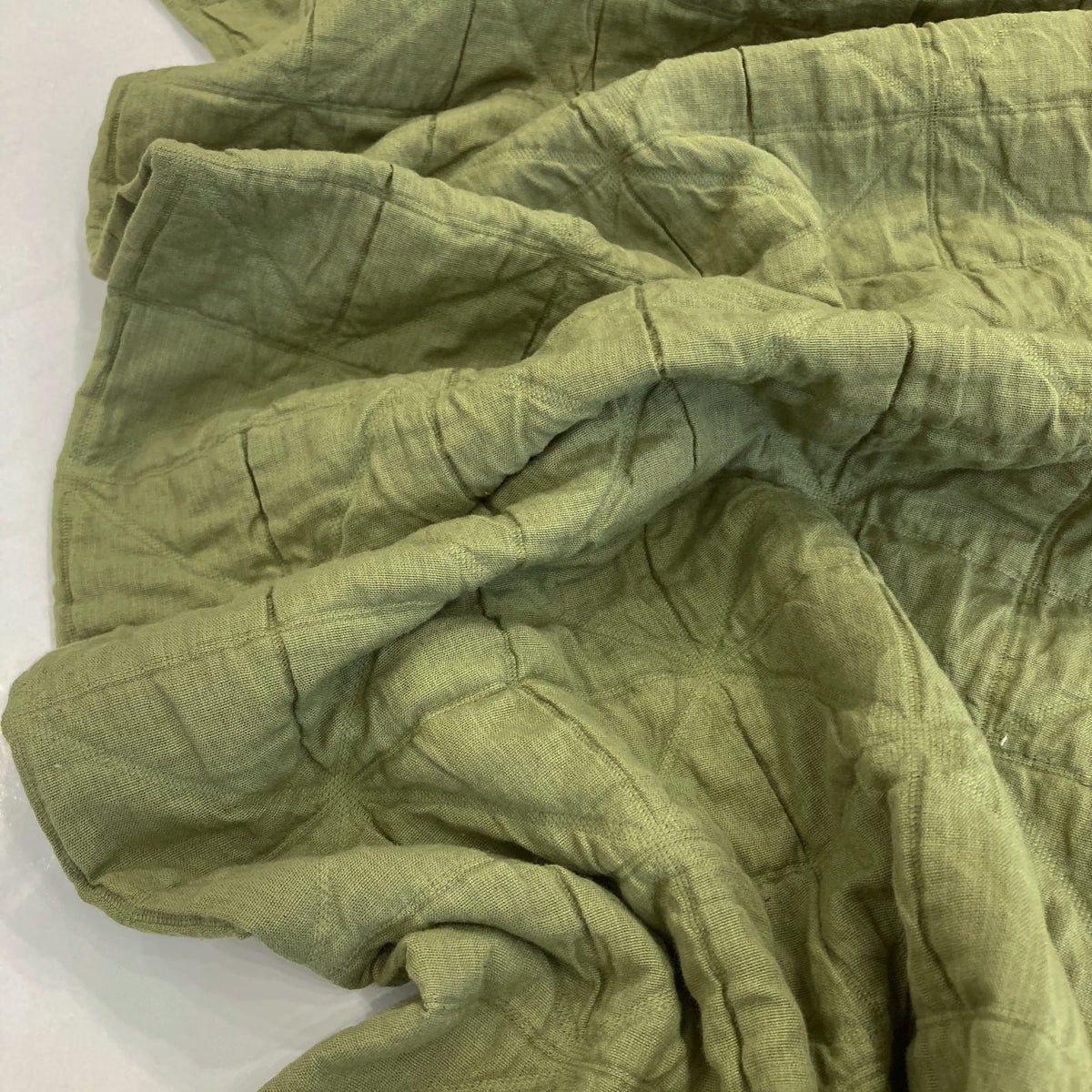 Merchant & Mills Quilted Jacquard Cotton 'Rushes'
