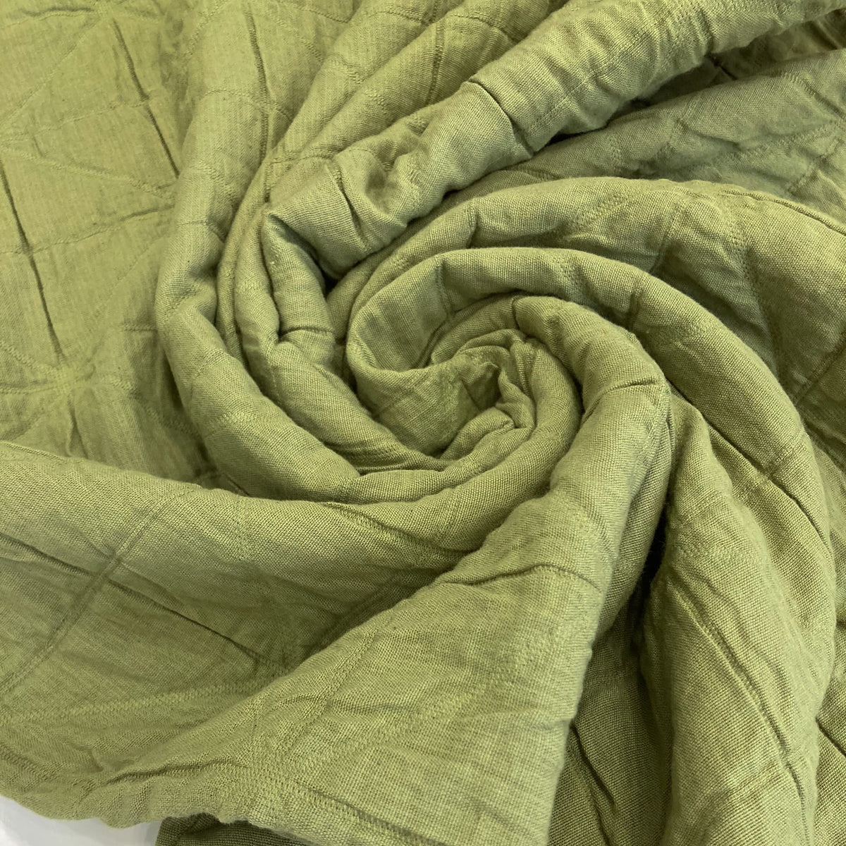 Merchant & Mills Quilted Jacquard Cotton 'Rushes'