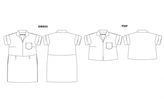 Merchant & Mills Sewing Pattern: Factory Dress & Shirt