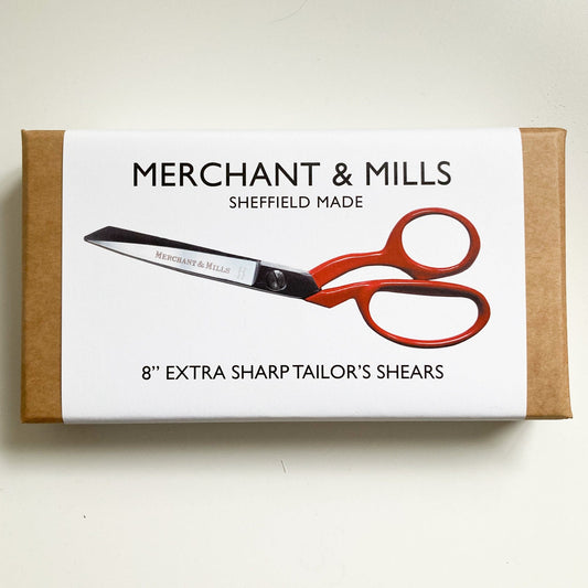 Merchant & Mills Tailor's Shears - 8" Extra Sharp Red